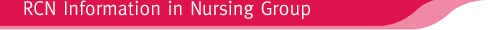 rcn information in nursing form